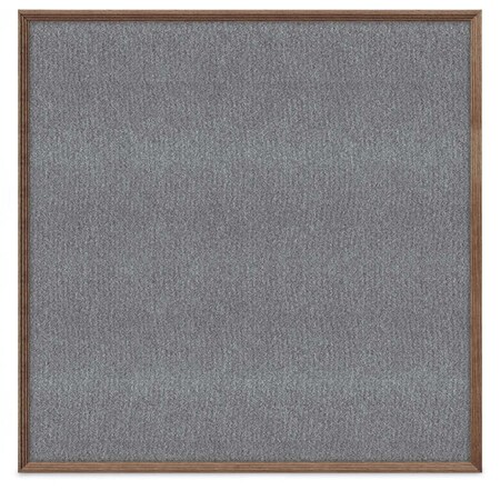 United Visual Products Sliding Door Indoor Enclosed Corkboard, 6 UV9002ACS-SATIN-DRKSPR